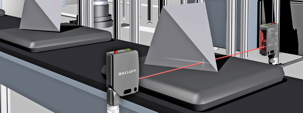 Sensore laser di distanza con IO-Link e funzioni aggiuntive